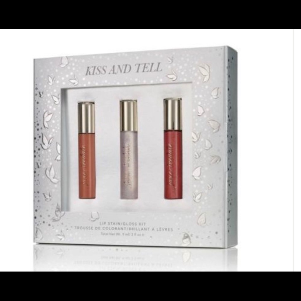 NIB Jane Iredale KISS and Tell Holiday gift set